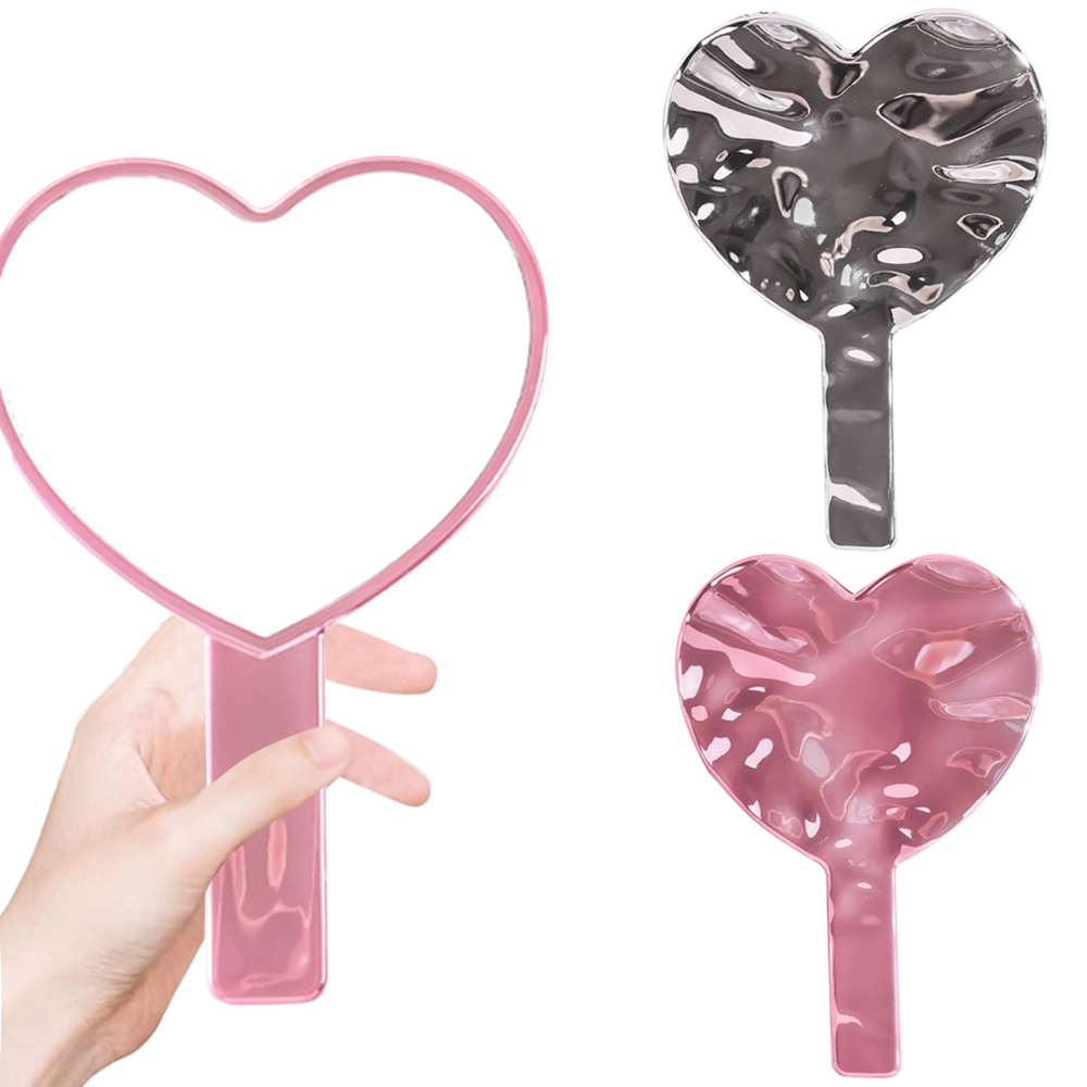 Beauty Makeup Women - Miroir de maquillage à main, galvanoplastie,