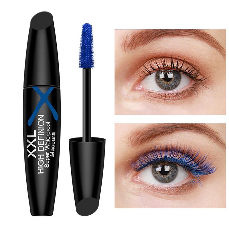 Mascara bleu pour cils, baguet - Waterproof Mascara Wand avis et prix